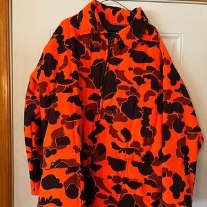 Orange Camo 3xl jacket